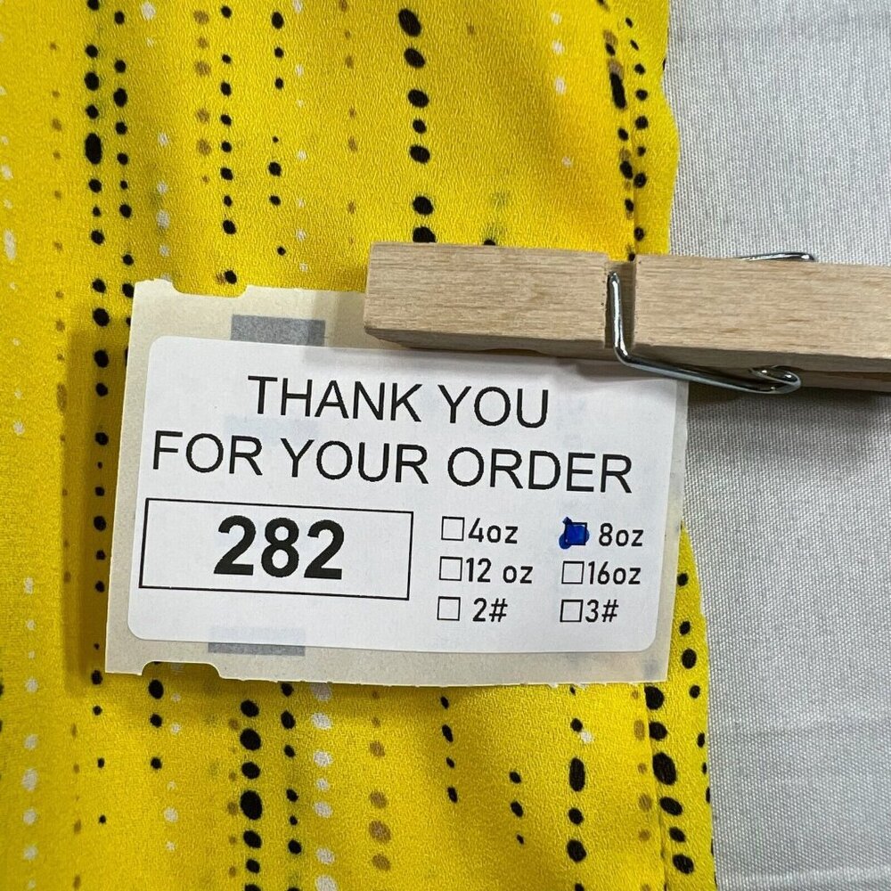 Apt 9 Blouse Womens Size Xlarge Yellow Black Dots Sleeveless Pockets - Picture 7 of 7
